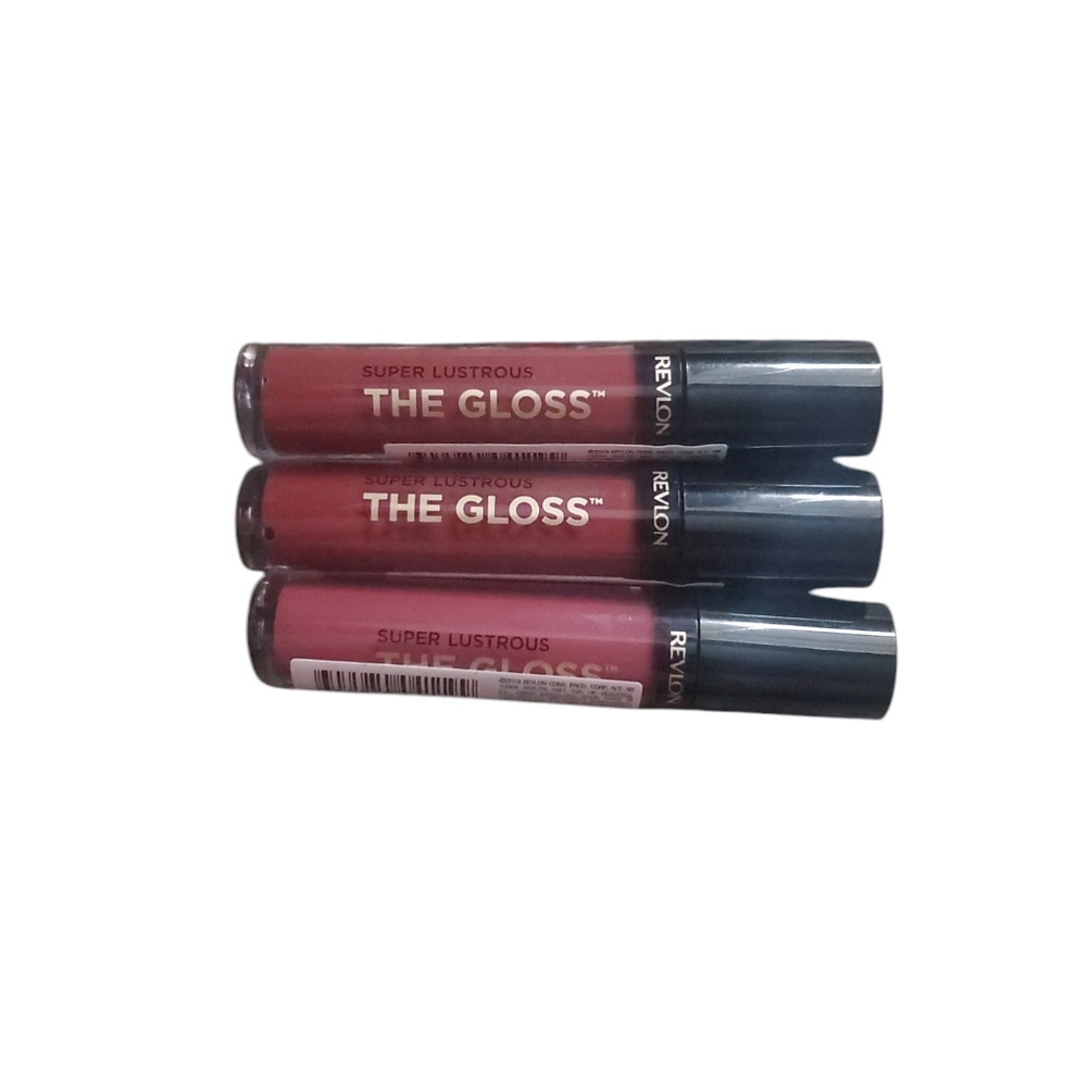 (3) Revlon Super Lustrous Moisturizing High Shine Lip Gloss 270 Indulge In It